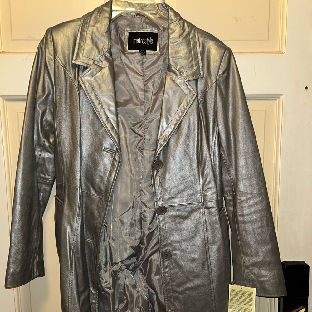 Leather Coat
